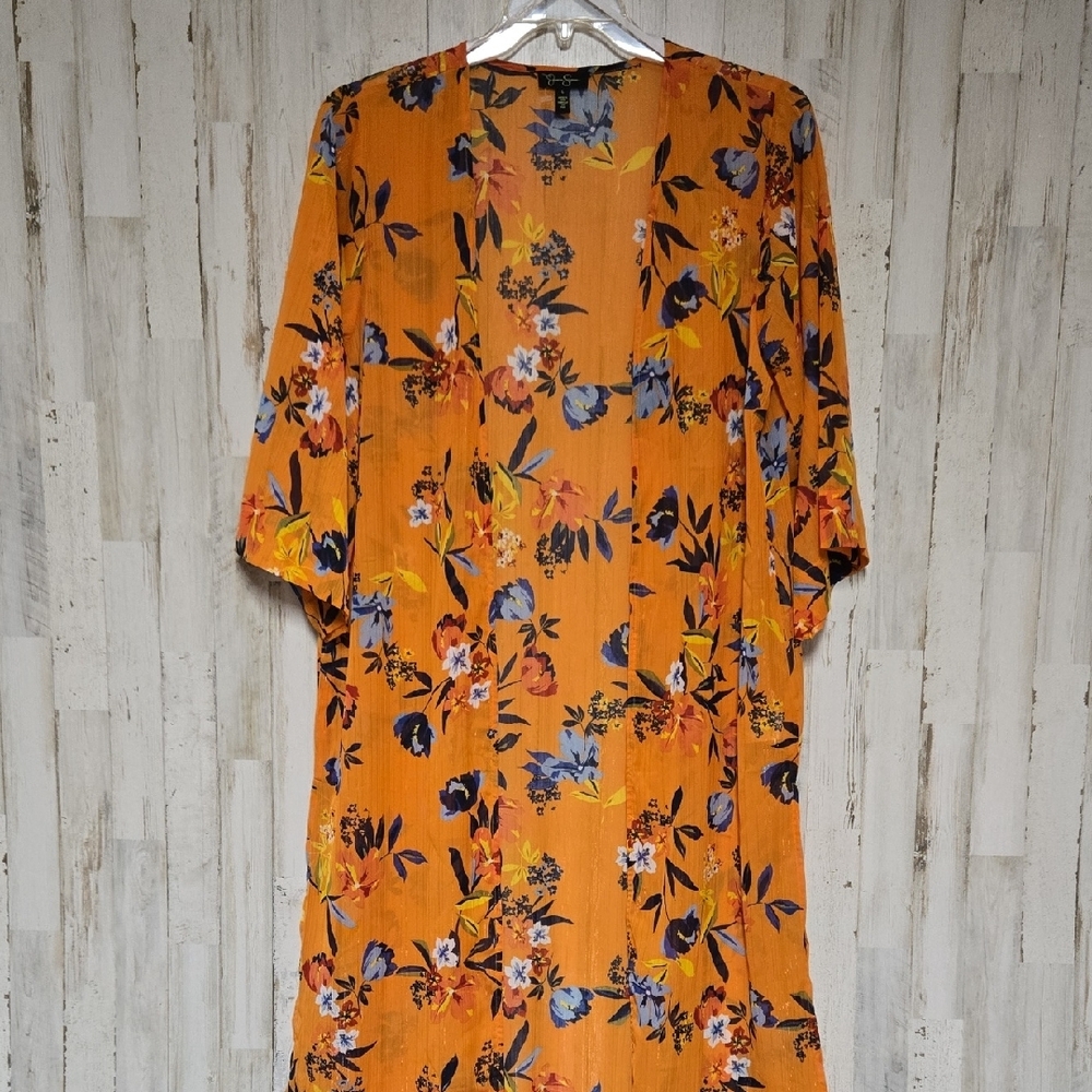 Jessica Simpson Vibrant Floral Kimono sz.Large